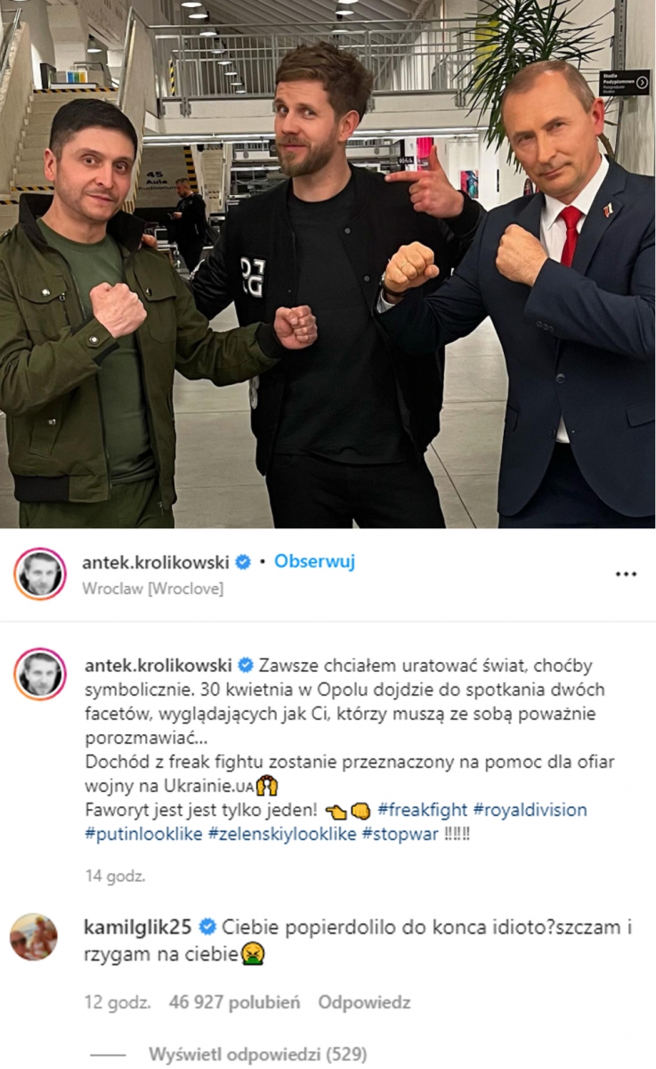 MOCNY KOMENTARZ Kamila Glika pod zapowiedzią kontrowersyjnego freak fightu!